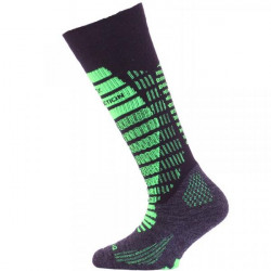 Купить Шкарпетки Lasting SJR XS - чорний/зелений
