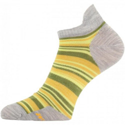 Купить Шкарпетки Lasting WWS 806 - L - сірий/жовтий
