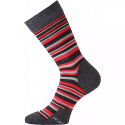 Купить Шкарпетки Lasting WPL 503 - M - сірий/червоний