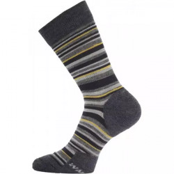 Купить Шкарпетки Lasting WPL 505 - M - сірий/жовтий