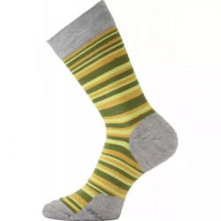 Купить Шкарпетки Lasting WWL 806 - L - сірий/жовтий