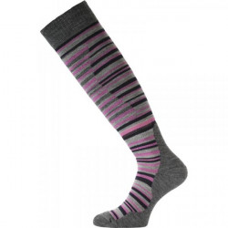 Купити Шкарпетки Lasting SWP 804 - M - сірий/рожевий