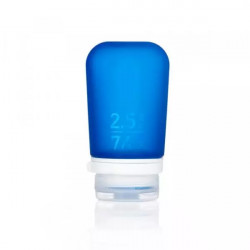 Купить Силіконова пляшечка Humangear GoToob + Medium dark blue (синій)