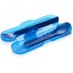 Купити Набір приборів для їжі Humangear GoBites Trio blue (синій)