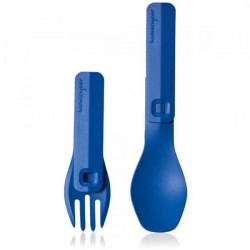 Купить Набір приборів для їжі Humangear GoBites Click blue (синій)