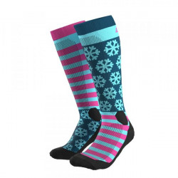 Купить Шкарпетки Dynafit FT Graphic Socks (2020) 6551 (синій), 35-38 (S)