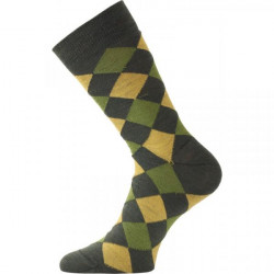 Купити Термошкарпетки Lasting WPK 609 green yelow (зелений, жовтий), L