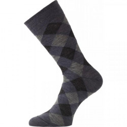 Купить Термошкарпетки Lasting WPK 504 grey blue (сірий, L синій),