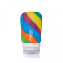 Купить Силіконова пляшечка Humangear GoToob + Medium Rainbow