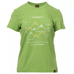 Купить Футболка Turbat 7 Summits Wms Green (зелений), L