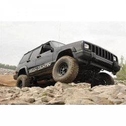 Купить Комплект подвески 4-6" лифт Long Arm Rough Country Upgrade - Jeep Cherokee XJ