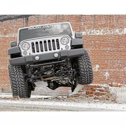 Купить Комплект подвески 4" лифт Rough Country - Jeep Wrangler JK 07-18 4 Doors