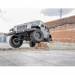 Купить Комплект подвески 4" лифт Rough Country - Jeep Wrangler JK 07-18 4 Doors