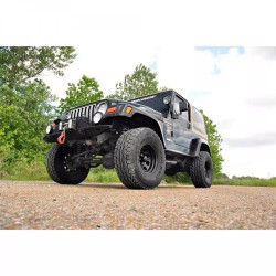 Купить Комплект подвески 4" лифт Rough Country - Jeep Wrangler TJ 97-02