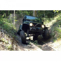 Купить Комплект подвески 4" лифт - 6" лифт Long Arm Rough Country Upgrade - Jeep Wrangler TJ