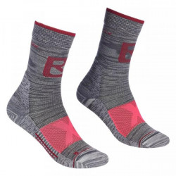 Купить Шкарпетки Ortovox Alpinist Pro Compr Mid Socks Wms grey blend (сірий), S 35-38