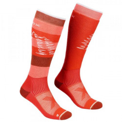 Купить Шкарпетки Ortovox Free Ride Long Socks Wms clay orange (оранжевий), S 35-38