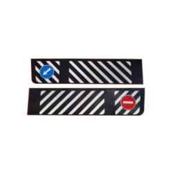 Купить Задній бризговик 330Х1200мм (2 частини) з об'ємним написом Гума Туреччина (1105831170)