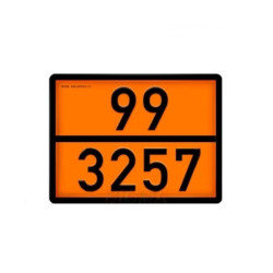 Купить Інформаційна табличка ADR &quot;Бітум 99-3257&quot; Bicma Bicma Цинк Італія (2602991118)