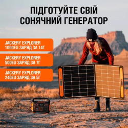 Купити Сонячна панель Jackery Solarsaga 100W