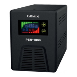 Купити ДБЖ Gemix лінійно-інтерактивний 1000VA / 600W 12v (PSN-1000)