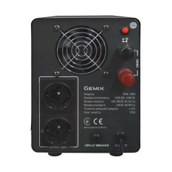 Купити ДБЖ Gemix лінійно-інтерактивний 1000VA / 600W 12v (PSN-1000)