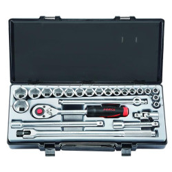 Купити 1/2" Набор инструмента 12-гр. 24 пр. (5/16"-1-1/4") (FORCE 4243S-9)