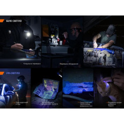 Купити Ліхтар ручний Fenix SW05R-UV LED чорний