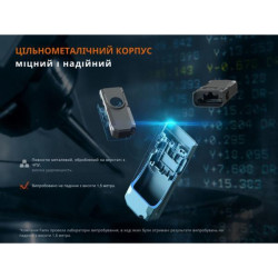 Купити Ліхтар наключний Fenix E06R бірюзовий