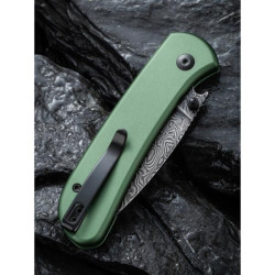 Купити Ніж складаний Civivi Qubit Green Aluminum C22030E-DS1