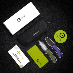 Купити Ніж складаний Civivi Baby Banter Cuibourtia Wood C19068SB-2