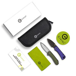 Купити Ніж складаний Civivi Baby Banter Cuibourtia Wood C19068SB-2