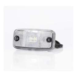 Купить Габаритний ліхтар для вантажівок білий з рефлектором, Fristom Fristom LED Польща (2406100119)