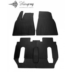 Купити Автоковрики Stingray Tesla Tesla Model X  7 шт Чорние (1050027)