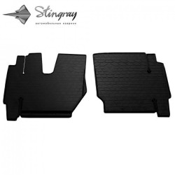 Купить Автоковрики Stingray Iveco Iveco Stralis (cabin AD/AT) (2016-...)  Чорние (1044032)