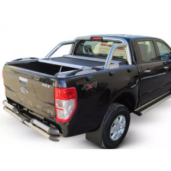 Купити Ролет для Ford Ranger 2012+ (double cab, OEM roll bar) срібний