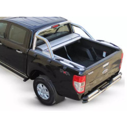 Купити Ролет для Ford Ranger 2012+ (double cab, OEM roll bar) срібний