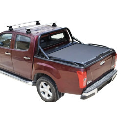 Купить Ролет для Isuzu D-Max 2007-2011 (double cab) матовий чорний