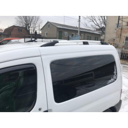 Купити Рейлінги ХРОМ Чавунні ніжки, під клей для Peugeot Partner 1996-2008 рр