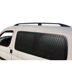 Купити Рейлінги Чорні Пластикові ніжки, установка на клей для Peugeot Partner 1996-2008 рр