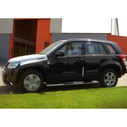 Купити Бічні труби (2 шт., нерж) для Suzuki Grand Vitara 2005-2017 рр