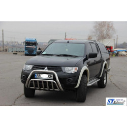Купити Кенгурятник (нерж.) для Mitsubishi L200 2006-2015 рр