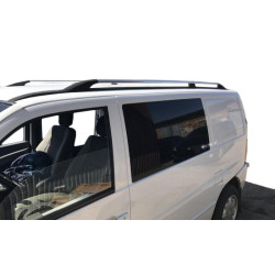 Купити Рейлінги ХРОМ Пластикові ніжки для Mercedes Vito W638 1996-2003 рр