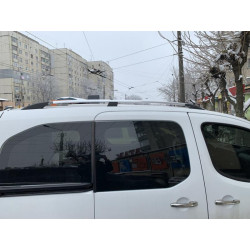 Купити Рейлінги ХРОМ Пластикові ніжки для Peugeot Partner Tepee 2008-2018 рр