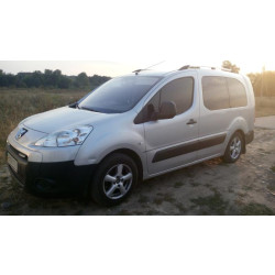Купити Рейлінги ХРОМ Пластикові ніжки для Peugeot Partner Tepee 2008-2018 рр