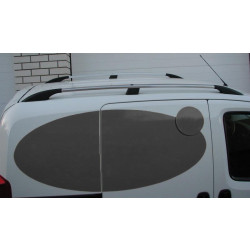 Купити Рейлінги, колір Хром Пластикові ніжки для Fiat Fiorino/Qubo