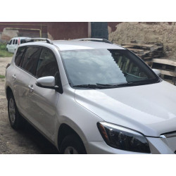 Купити Рейлінги Хром Турецькі Коротка база, Металеві ніжки для Toyota Rav 4 2006-2013 рр