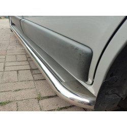 Купити Бокові пороги Premium (2 шт., нерж) 60 мм, коротка база для Nissan NV300/Primastar 2016-рр