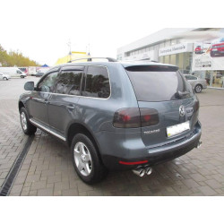 Купити Рейлінги Хром (Пласт. Ніжки) Металева ніжка для Volkswagen Touareg 2002-2010 рр