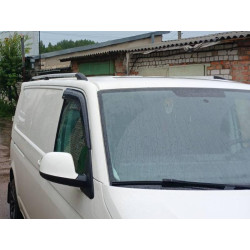 Купити Рейлінги Хром Коротка база, Металеві ніжки для Volkswagen T6